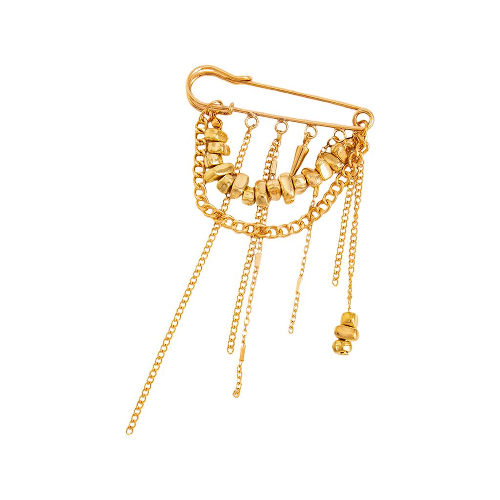 Versatile Fashion Brooch Can Be Worn As Chest Pin or Pant Chain Accessory Stylish Collar Pin for Trendy Women Styles