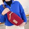Chic Adjustable-strap Fanny Pack for Daily Travel Stylish Compact Lightweight Versatile Casual Multi-color Waist Bag