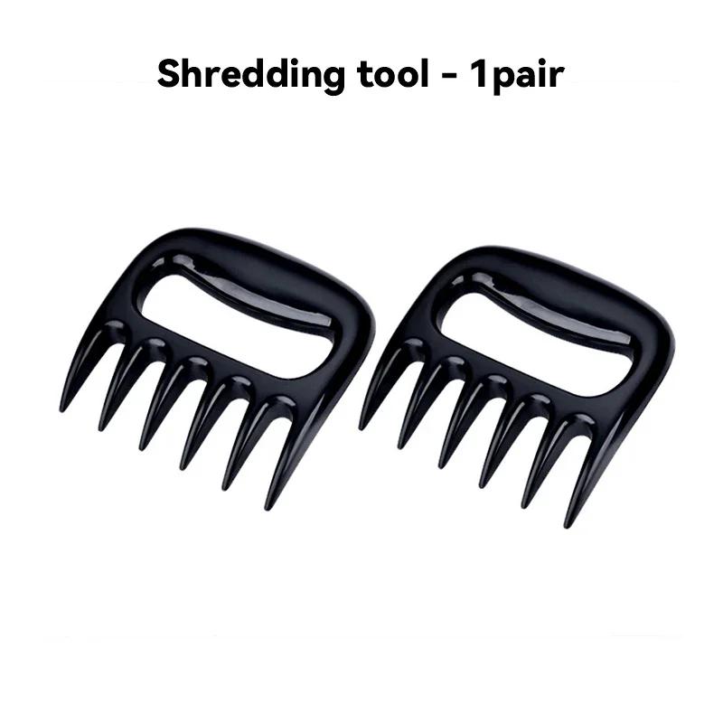 BBQ Accessories Meat Shredder Strong Pulled Pork Puller BBQ Fork Bear Claw Fruit Vegetable Slicer Cutters Cooking Tools