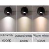 Dimmbarer 7W 10W 15W Aufbau COB Strahler LED Downlight, Hintergrundwandbeleuchtung AC85-265V LED Strahler Deckenleuchte