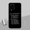 Programming Coding For Samsung Galaxy M52 M32 M06 M16 M13 M14 M33 M12 M31 M55 M15 M11 M21 M35 M53 M34 M54 Case