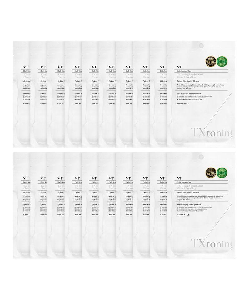[20 Pack] VT TX Toning Special Mask