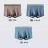 MiiOW 3pcs 100 Branch Modal Men's Underwear AAA Antibacterial Men's Two Color Underwear Summer Seamless Boxing Shorts L-3XL