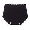 High Waisted Seamless Underwear for Women No Show Panties Cheeky Scalloped Edge Bikini Breathable Briefs Women's Soft Moisture-Wicking Stretchy Briefs