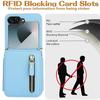 Elegant Foldable Crossbody Case for Samsung Z Flip 7 with Zipper Coin Purse and Card Holder