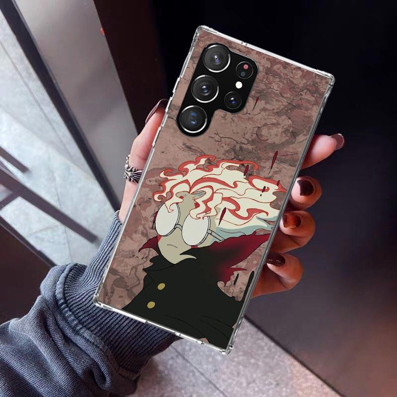 Anime D-Dandadans Okarun Phone Case For Samsung Galaxy S26 S25 Edge S24 S23 Ultra S22 Plus S21 S20 FE Soft TPU Back Cover Funda