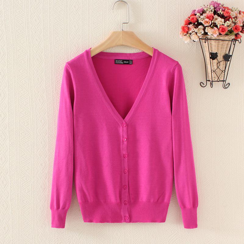 2025 Spring & Autumn Korean-Style Wool Cardigan Sweater, Plus Size, Women's Knitted Outerwear Top
