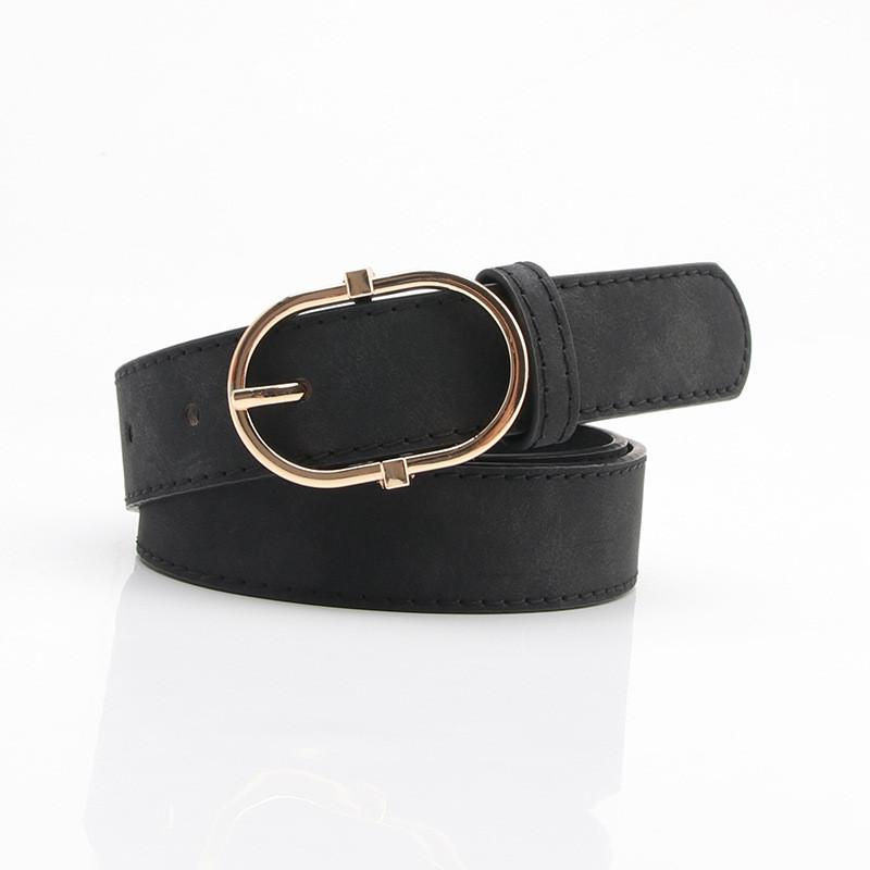 Womens Smart Casual Belt With Alloy Pin Closure For Work And Leisure Looks
