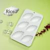6 Cavity Shell Design Pudding Silicone Mousse Mould 3D Candy Chocolate Mold Diy Soap Model Cake Decorating Tools Bakeware