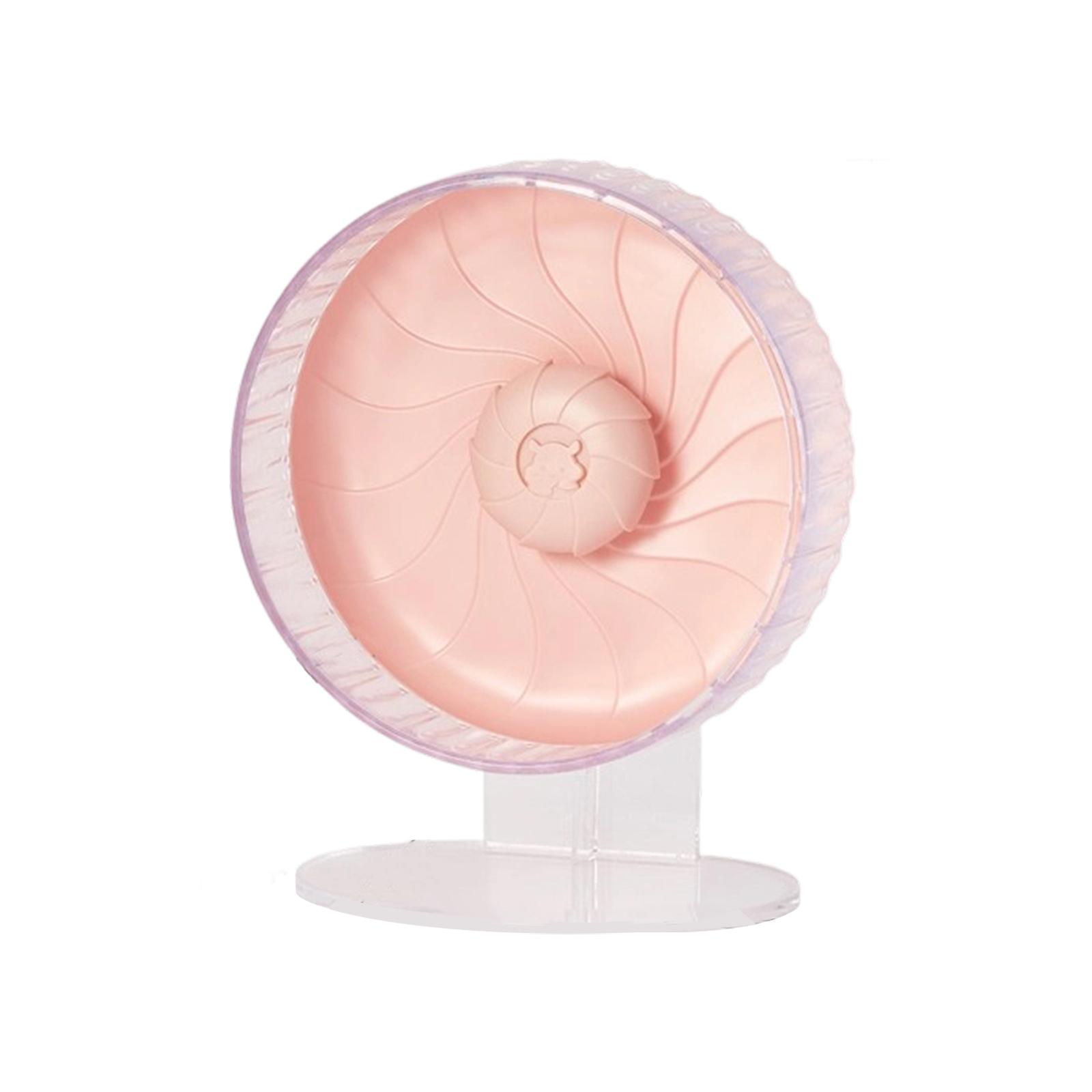 Бесшумное колесо для хомяка, 10-дюймовое колесо для хомяка (включая подставку), -подшипник Бесшумное Колесо для Бега, Подходит Для Хомяков, Ежей и Мышей.