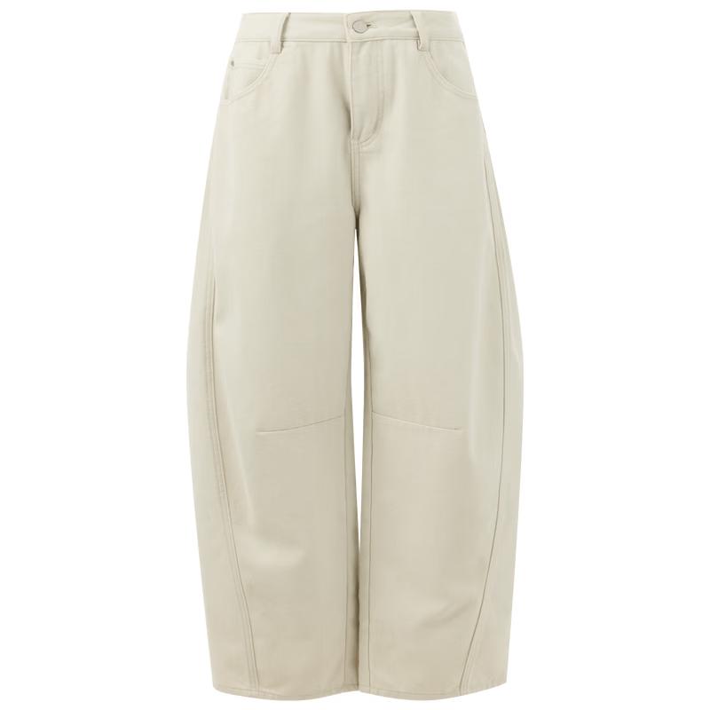 Sancai 2026 Winter Vintage Loose Fit Casual Pants
