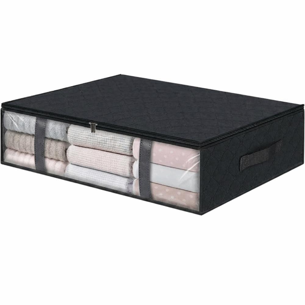 Space-Saving Under Bed Storage Containers Durable Fabric Shoe Storage Organizers For Home Storage