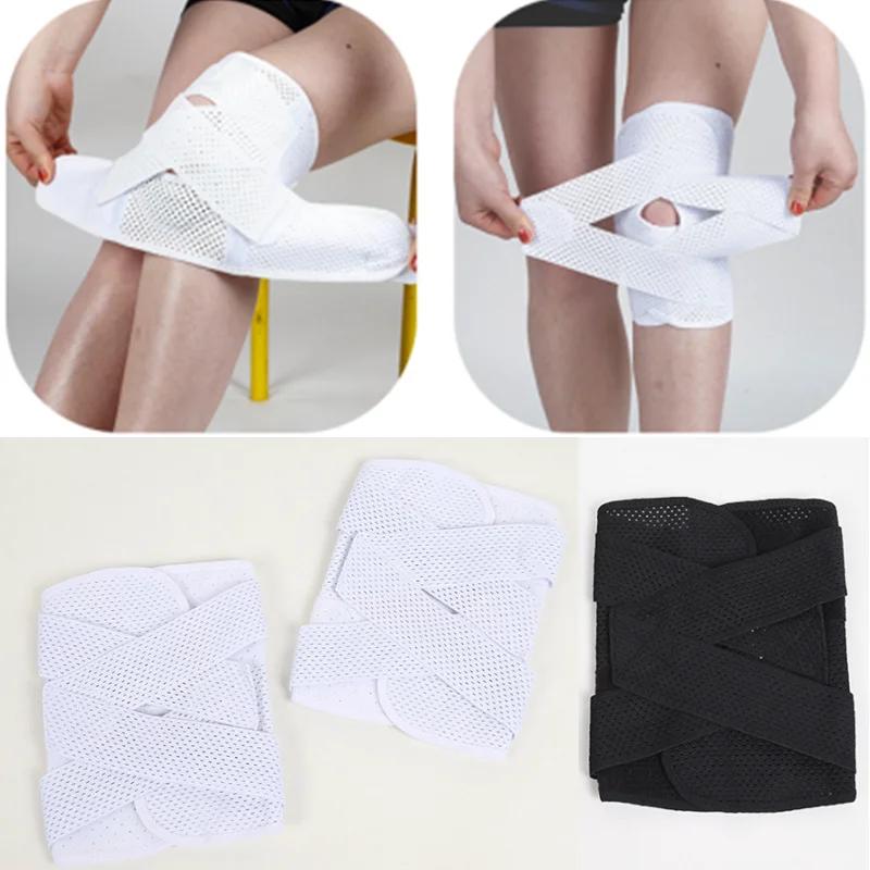 1PC Sports Knee Pads Men Women Pressurized Elastic Knee Pads Arthritis Joints Protector Fitness Gear Volleyball Run Knee Brace