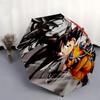 1pc Dragon Ball Z Goku Umbrella Automatic Open Close Portable 3-Fold Design 8 Bone Iron Frame Outdoor Umbrella Perfect Gift for Fans, Travelers, Daily