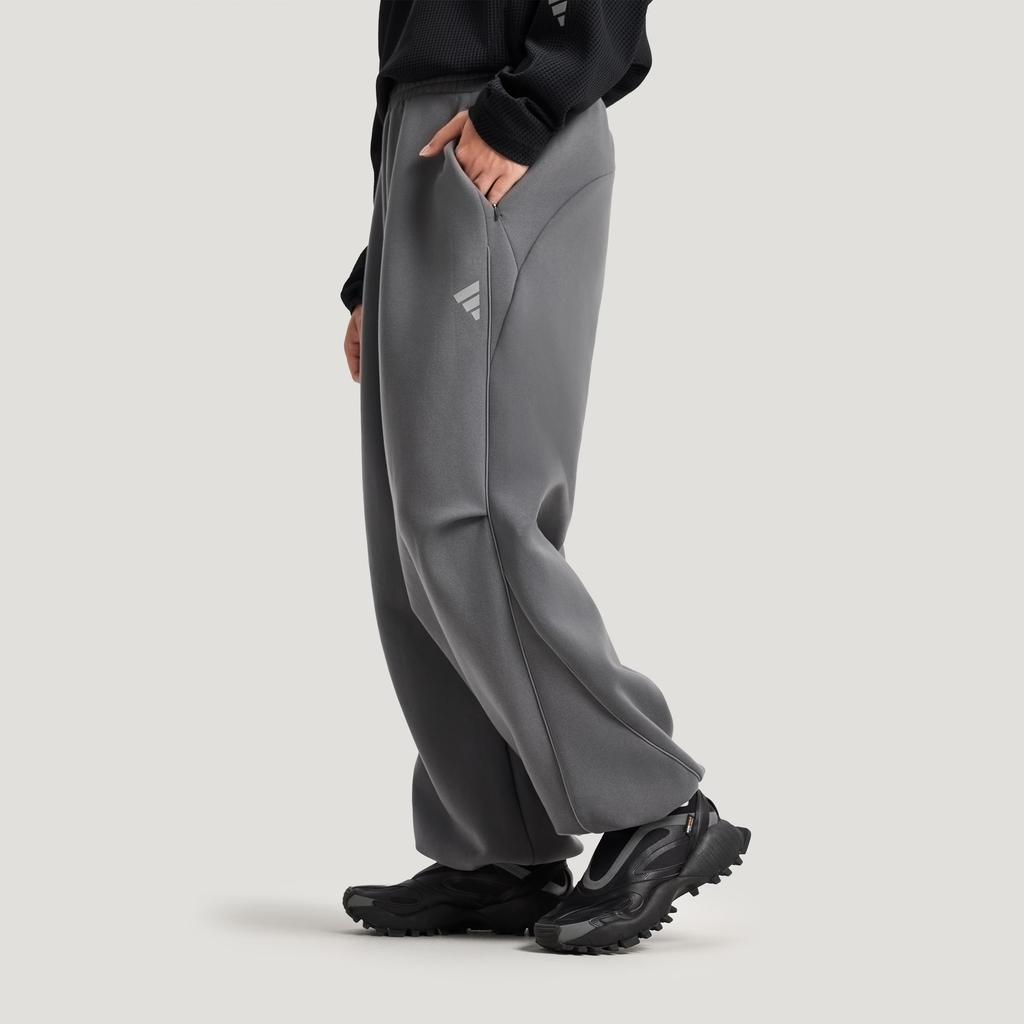 adidas FOS Tracksuit Bottoms Future Style Series Loose Fit Casual Solid Color Simple Knit Sports Pants Men Bottoms KG0748