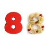 4-inch Cartoon Silicone Mold for Mousse, Chiffon Cakes & Desserts - Arabic Numbers