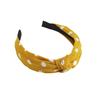 Fashion Women's And Girls Polka Dots Print Headband With Center Knot for Ladies Daily Casual Hair Accessories
