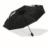 Regenschirm Security US Abzeichen Aufkleber Decal - WasserdichtLanglebigRegenschirm, Tragbarer 3-fach Kompakter Regenschirm für Männer & Frauen Geschenk