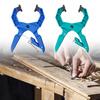 Long Lasting Fast Release Clamp for Woodworking and Metalworking with Reinforced Nylon Fiber Build and 180 Degree Adjustable Angle