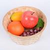Bamboo Woven Bread Basket Snacks Container Food Display Basketry Kitchen Fruit Vegetables Egg Storage Tray Wicker Basket