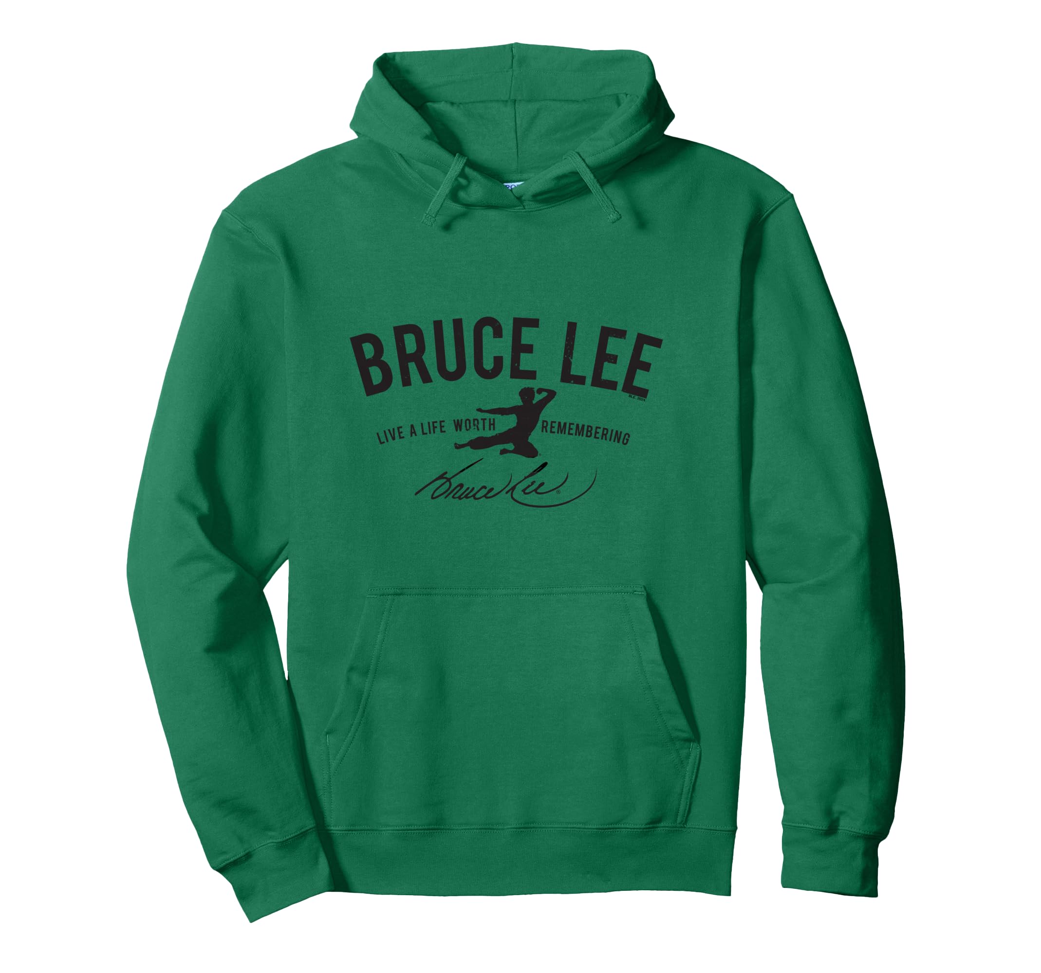 

Bruce Lee Live A Life Worth Remembering Hoodie
