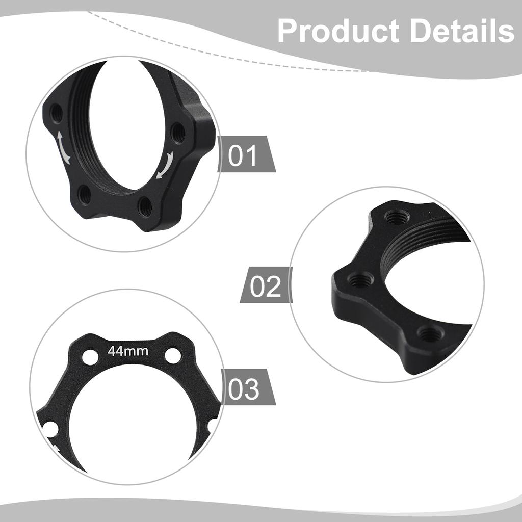 Screw Bicycle Flange Adapter Threaded Brake Disc Aluminum Alloy Rotors