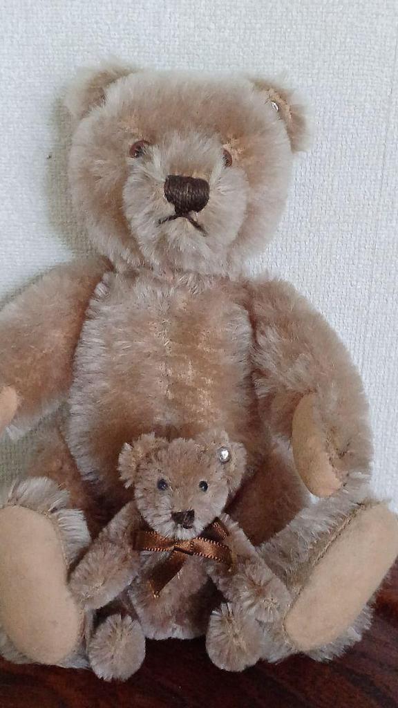 [USED] Steiff Original Teddy Bear 7cm Vintage