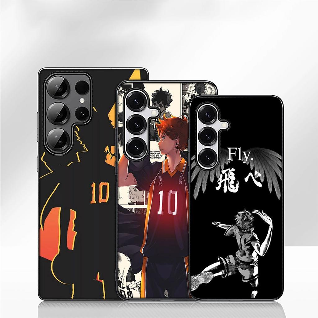 Volleyball Haikyuu Hinata Attacks Phone Cover Case for Apple iPhone 17 16 15 11 Pro XS Max XR 6 7 8 Plus + SE 2020 5 16E Casing