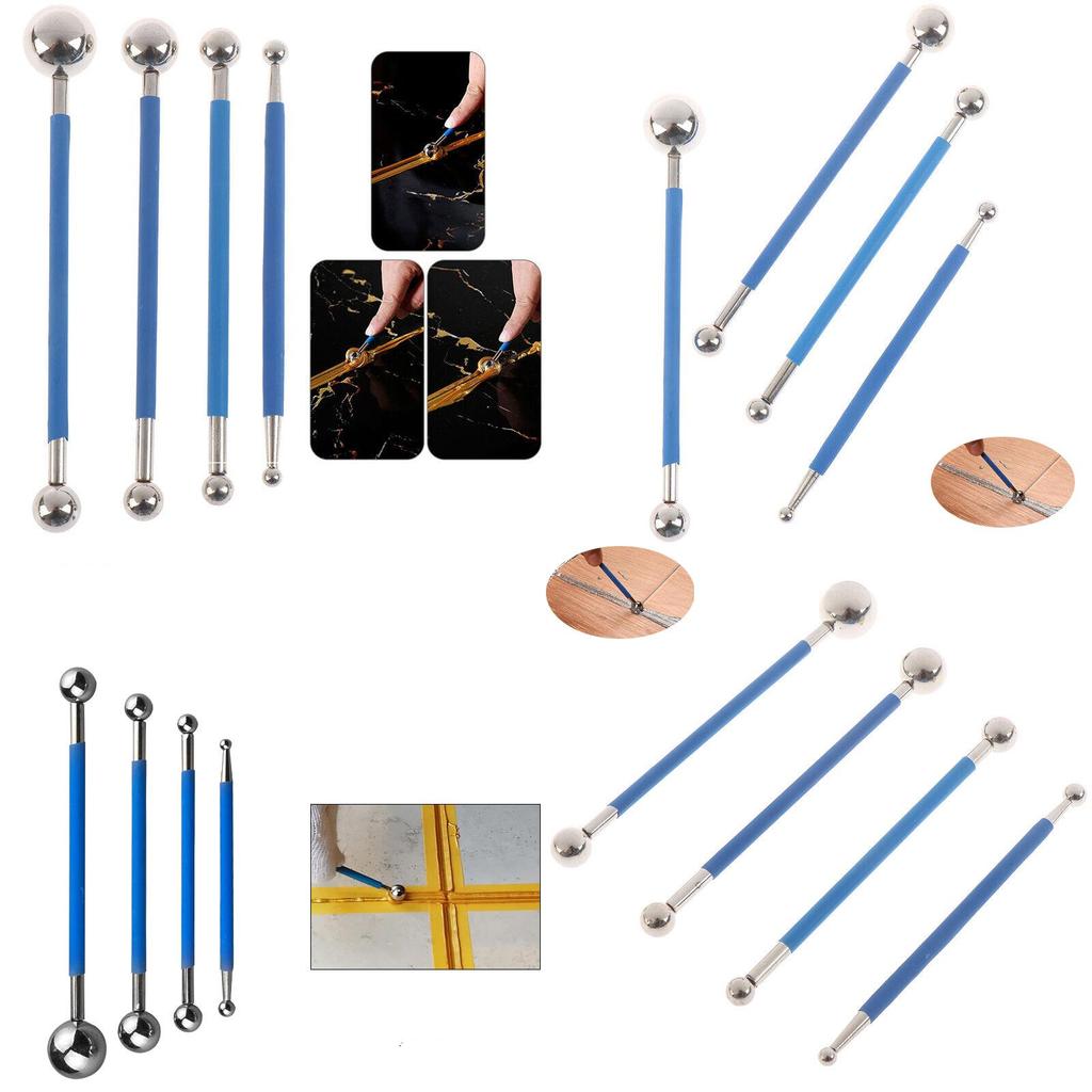 Conjunto Completo de Ferramentas Para Construção de Juntas de Argamassa de Azulejo Perfeito Para Ranhurar e Limpar