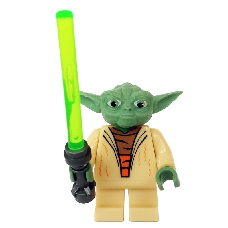 Совместимые с Lego минифигурки Звездных войн Дарт Вейдер Энакин Палпатин Воин-ситх Игрушка Yoda