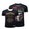 3D Muay Thai Brydning Printet T-shirt Herre Mode Sport Kortærmet Herre Trænings Top Klassisk Tøj Harajuku T-shirt