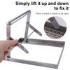 Adjustable Cutting Machine Support Frame Material Support Bracket Cutting Lift Table Stand Workbench Lift