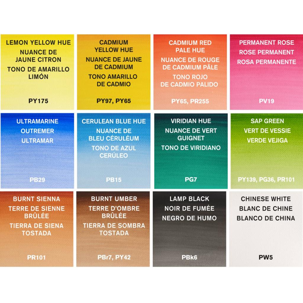 Windsor Newton Cotman HP 12 Color Pocket Plus &