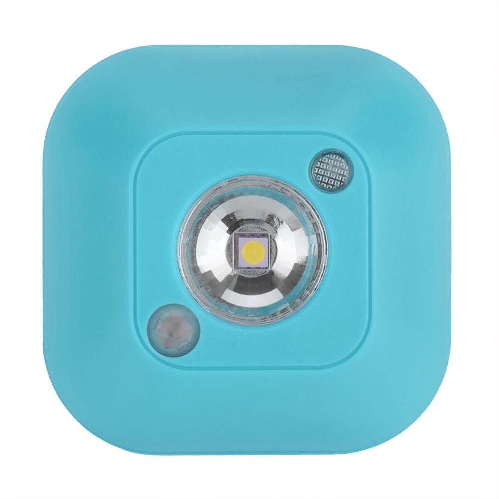 Battery Powered Motion Sensor Night Light Mini Size Cabinet Lamp Wardrobe Light Wardrobe