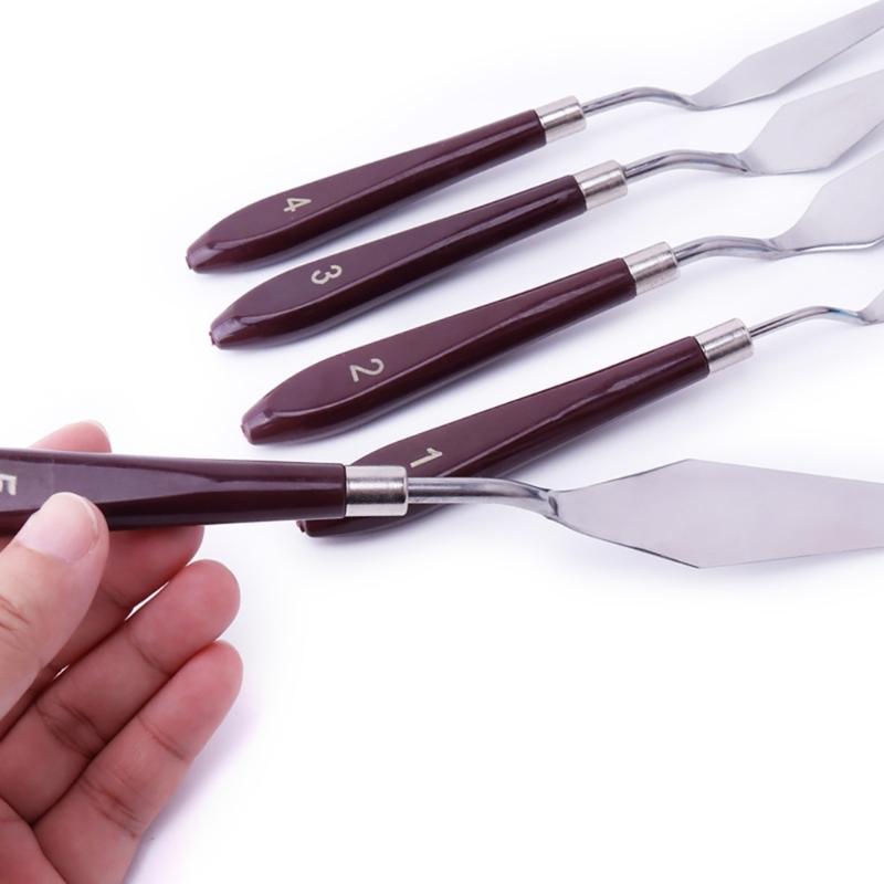11x/Set Painting Palette Knife Tool Scrapers Knife Painting Tool Painting Spatula Set for Canvas Rock Acrylic Painting