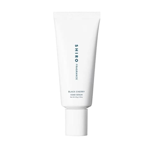 [Free Gift Wrapping and Shopping Bag Included] Shiro Hand Cream, Sabon White Lily and White Tea Hand Serum (55g, Black Cherry)