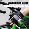 Cycling Protective Gear Safety Half-Finger Gloves Mountain Road Bike Riding Breathable Anti-Slip UV Protection Unisex Adult S