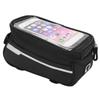 Bike Phone Bag Polyester Waterproof Bicycle Phone Front Frame Bag for Mountain Bikes