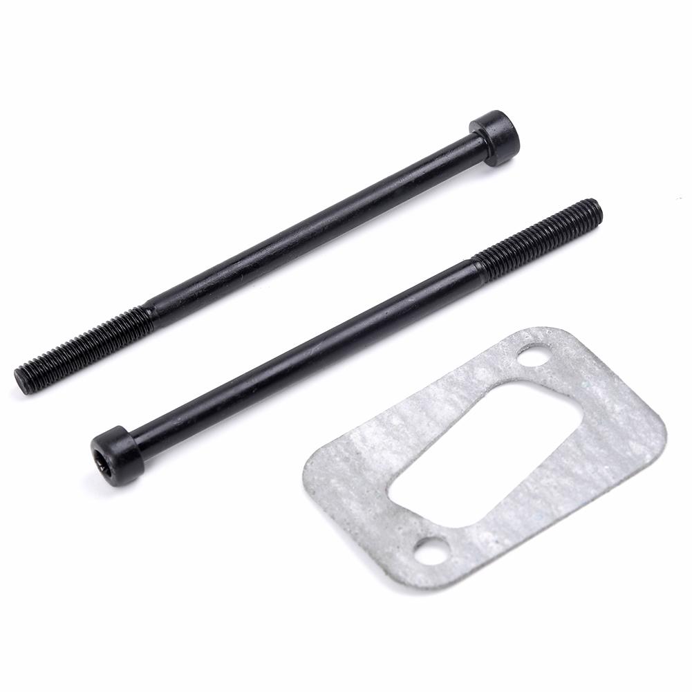 Supplies Muffler Exhaust Bolts Gasket Kit Parts Replacement Set Spare 2145 2150 2149 Chainsaw For Jonsered 2141