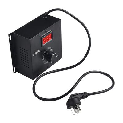 SCR Electronic Temperature Motor FAN Speed Controller High Power Regulator Stepless Regulation LCD Display 10 220V Range