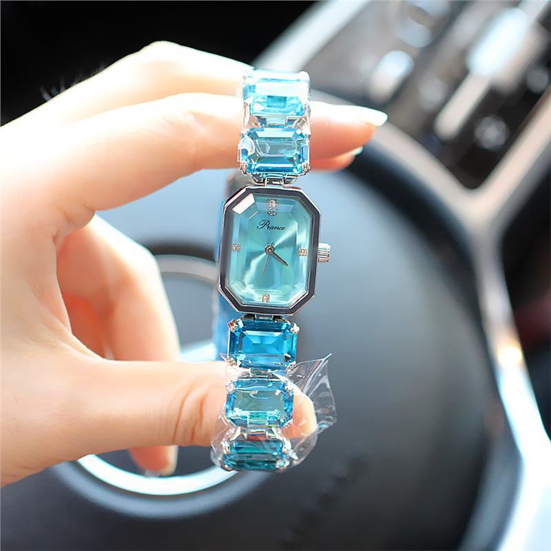 UTHAI CQ354 Fashionable Women Watch Rectangular Braceletfashionable Quartz Watchlight Luxury Clock Giftwatches for Woman
