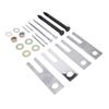 Stainless Steel Trailing Arm Shim Kit with Bolts Nuts Cotter Pins 42532 Replacement For C2 1963 1967