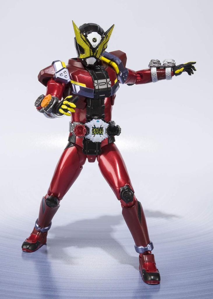 TAMASHII NATIONS Kamen Rider Gates, pohyblivá malovaná figurka SHFiguarts o velikosti cca 145 mm, PVC a ABS