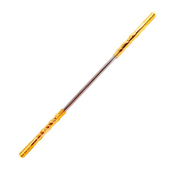 Golden Wukong Ruyi Jingu Bang 60cm Automatic Expansion Auspicious Cloud Relief Play Cosplay Prop Sticks