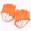 New Half finger Leather Gloves European and American Women's Half Palm Gloves Stage Nightclub Pole Dance Performance Half Finger Gloves
