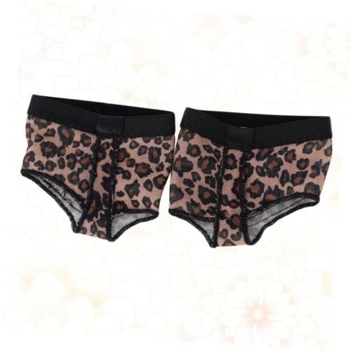 LIFKOME 2-delt leopard danseleggbeskyttere, komfortable for ballett, magedans og yoga