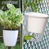 Window Boxes Lazy Planting Basket Transparent Flowerpot Pots Gardening Transparent Portable Round Self Watering Yard