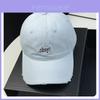 Streetwear Embroidered Baseball Cap With Wide Brim For Sun Protection And Casual Style