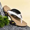 Fashion Men Casual Summer Flip Flops High Quality Antiskid Fashion Men Breathable Sandals Outdoor Soft Lightweight Slippers Size 38-45