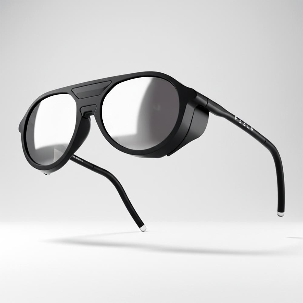 Pilli Matterhorn Sports Sunglasses (Matte Black Mirror)